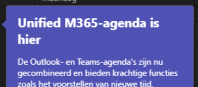 De nieuwe M365 agenda in Teams: Het beste van twee werelden!